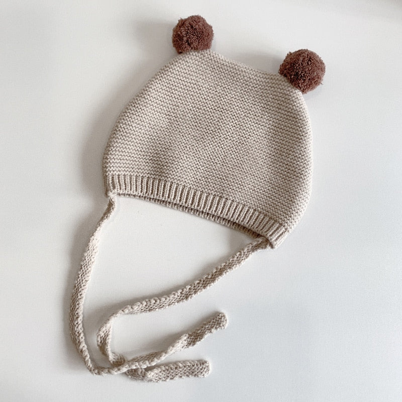 knitted baby hat