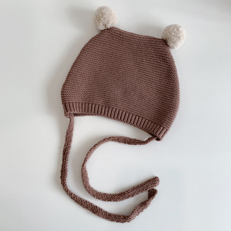 knitted baby hat