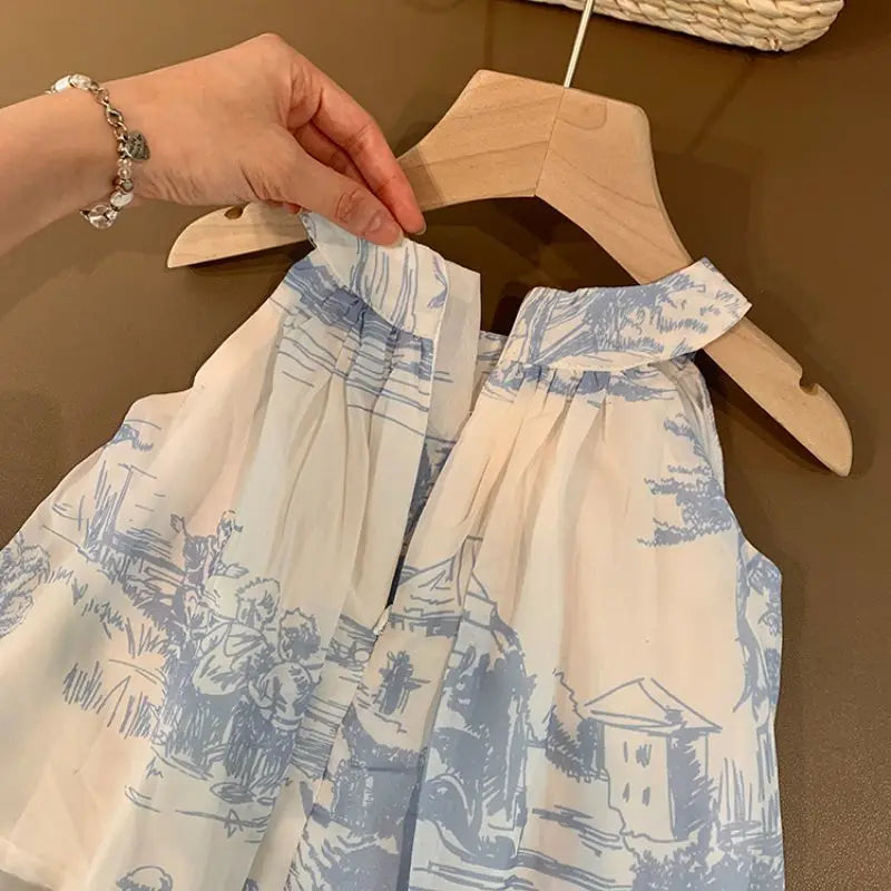 Girls toile de joie summer set