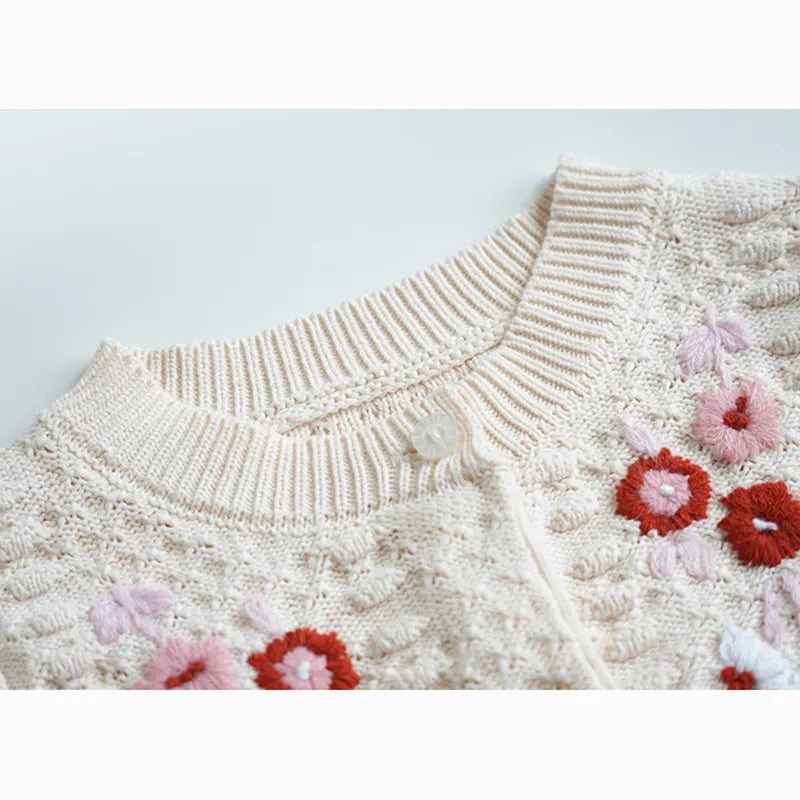 Girls knitted cardigan