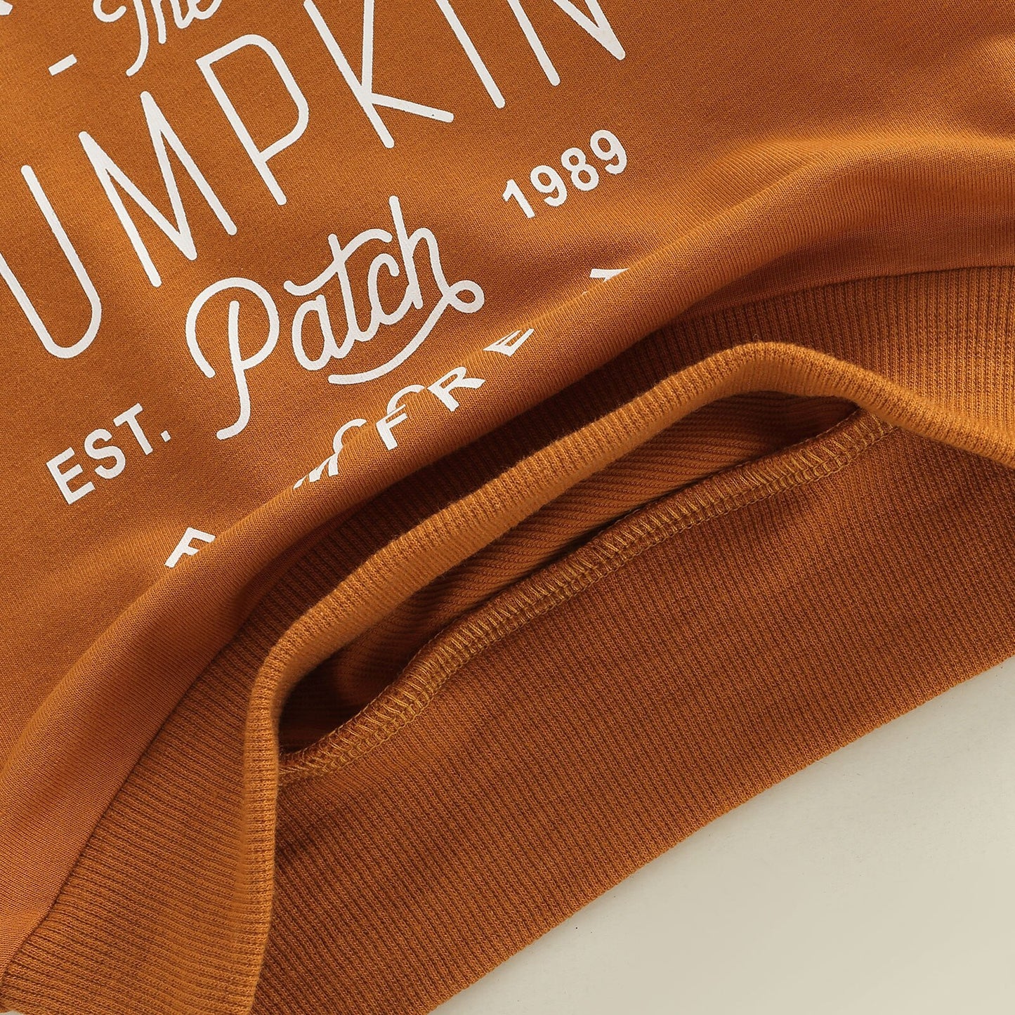 Unisex pumpkin patch