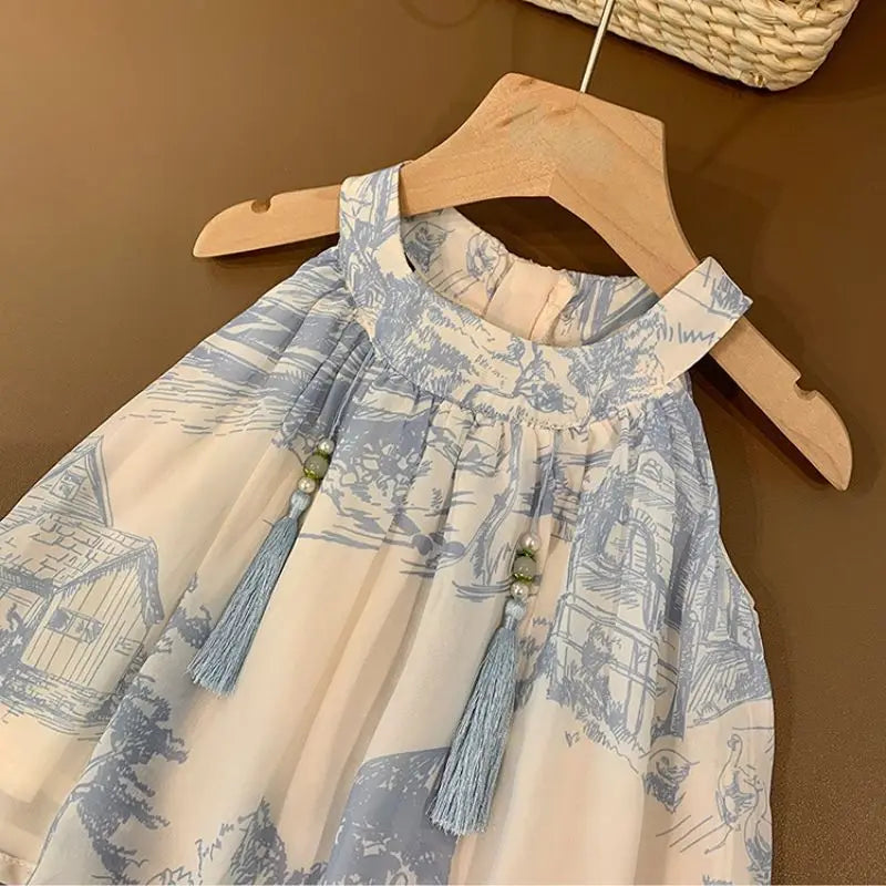 Girls toile de joie summer set