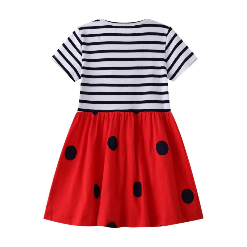 Girls ladybird dress