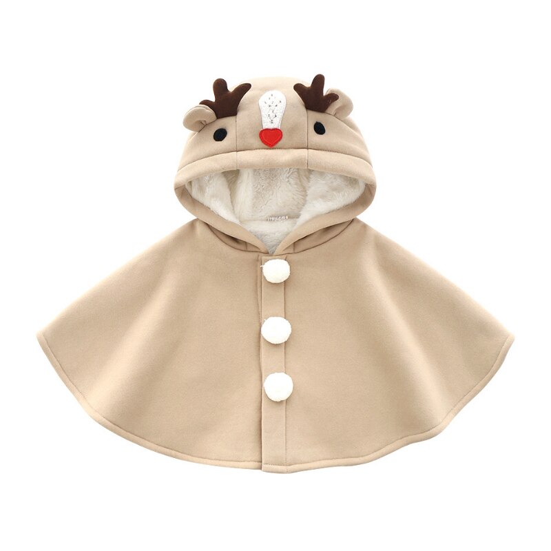 Christmas reindeer poncho