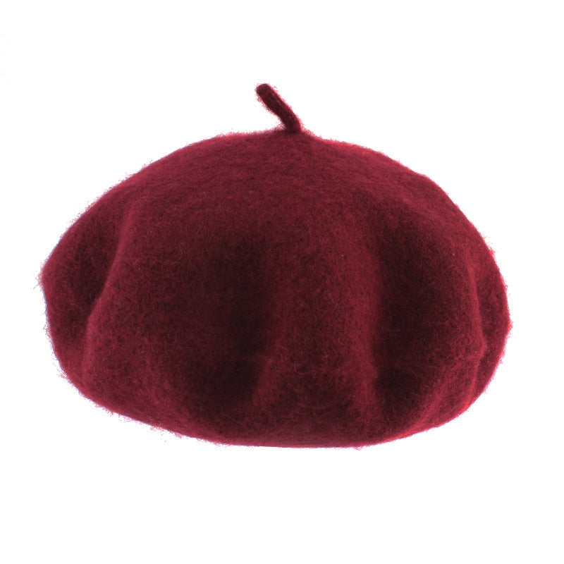 Girls wool beret