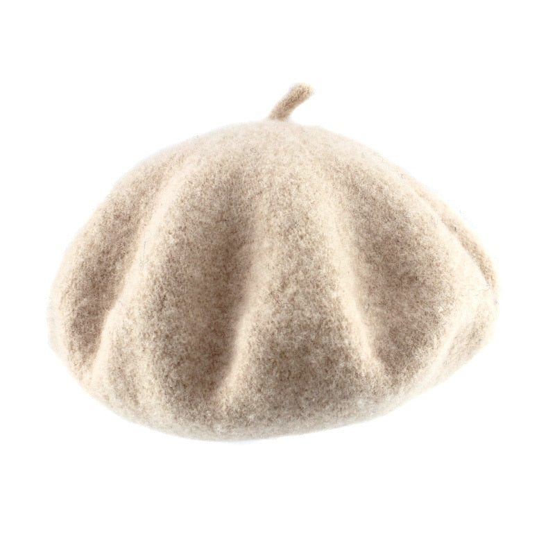 Girls wool beret