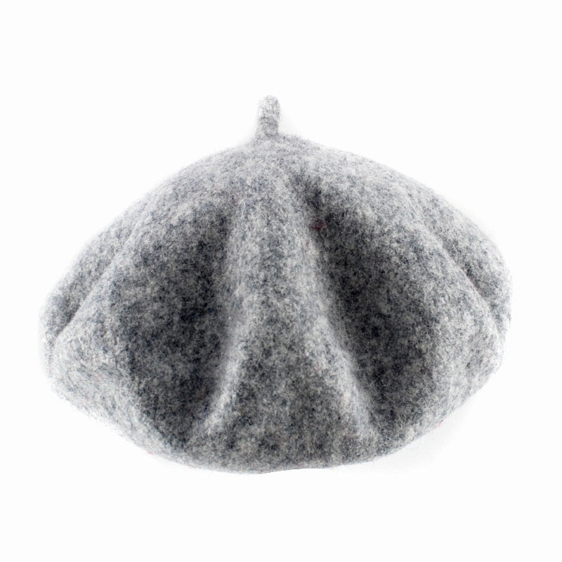 Girls wool beret