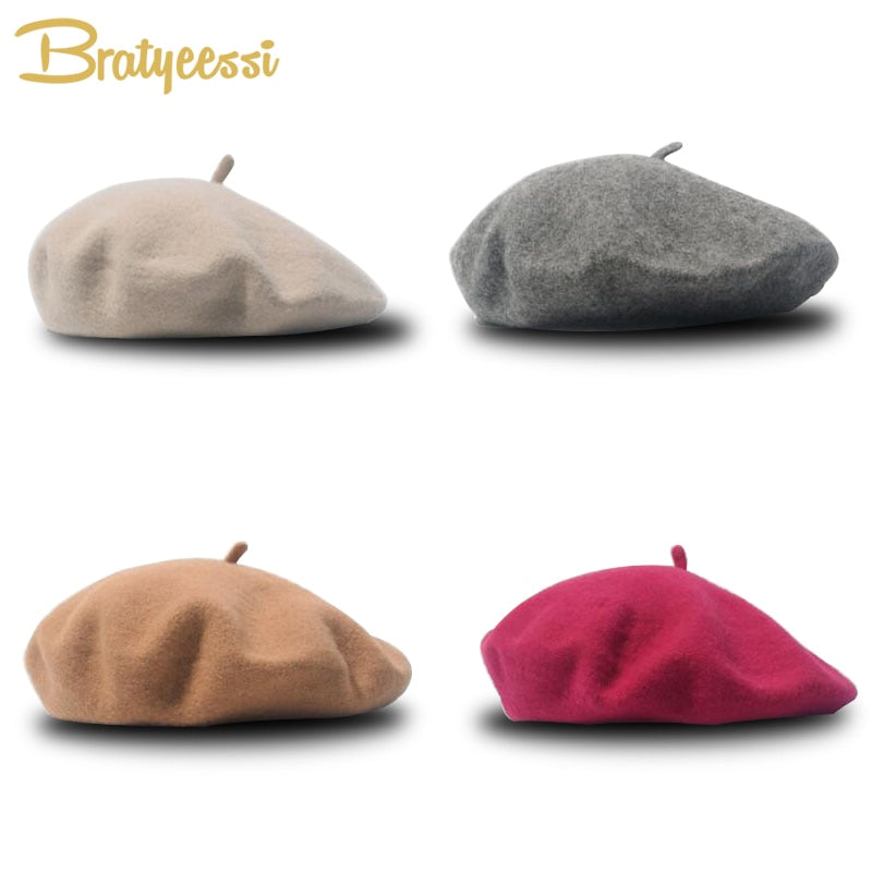 Girls wool beret