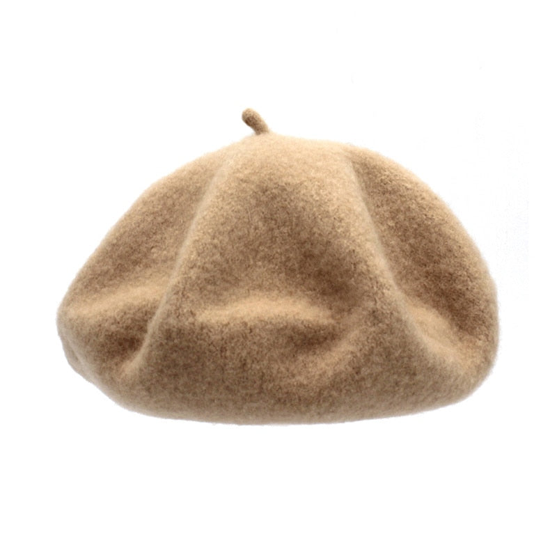 Girls wool beret