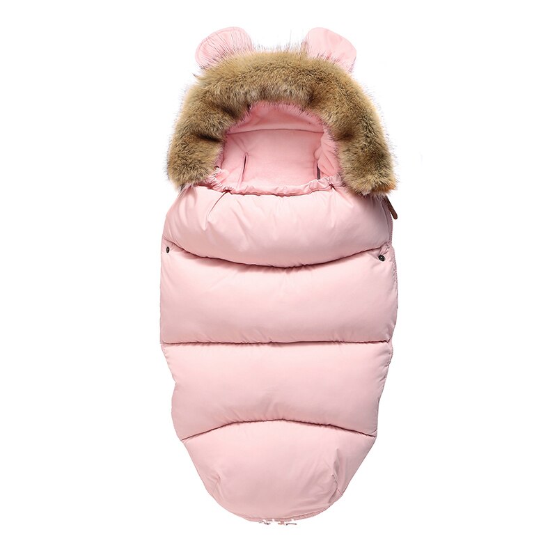 Winter Universal pram bear ears footmuff