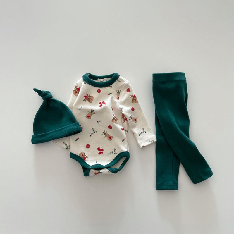 Baby 3pc christmas set