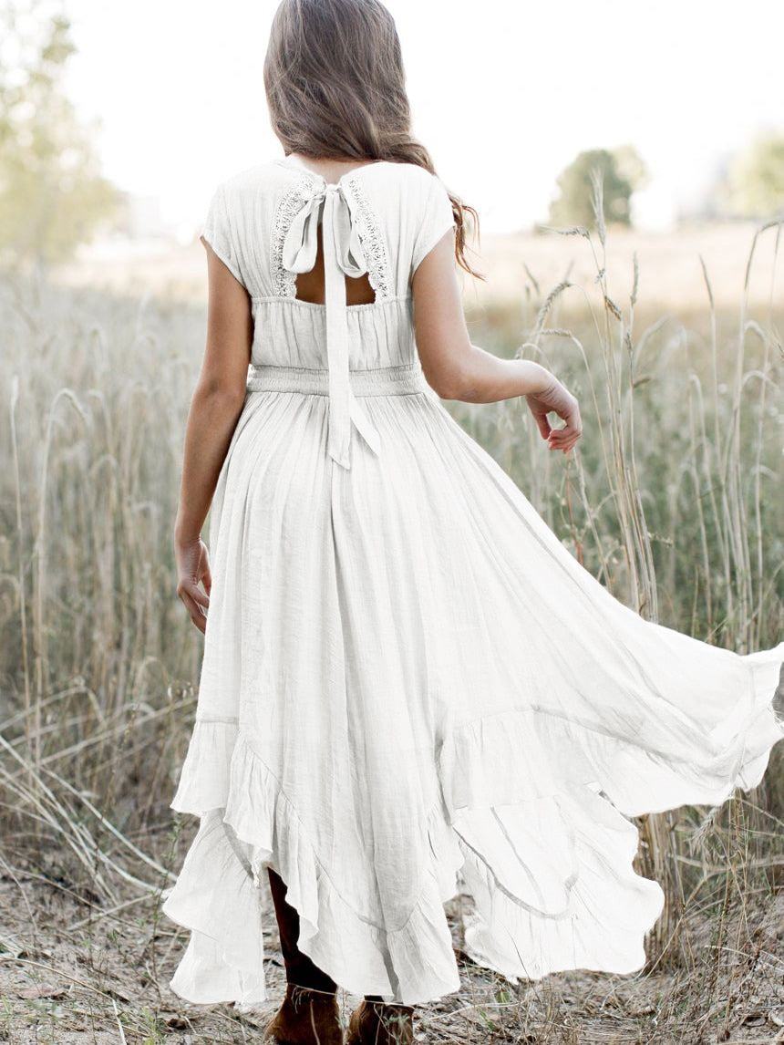 Tabitha white long dress