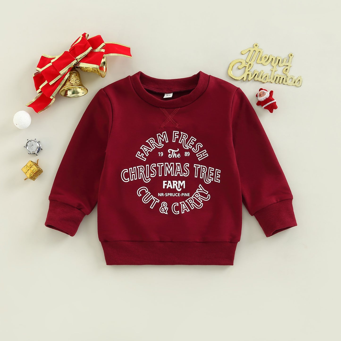 Girls and boys Christmas sweater