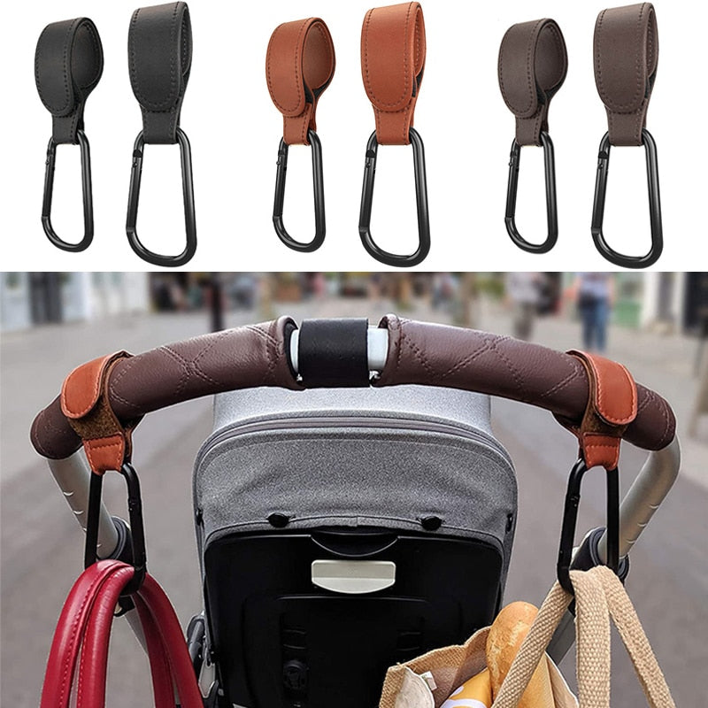 Baby bag stroller hook