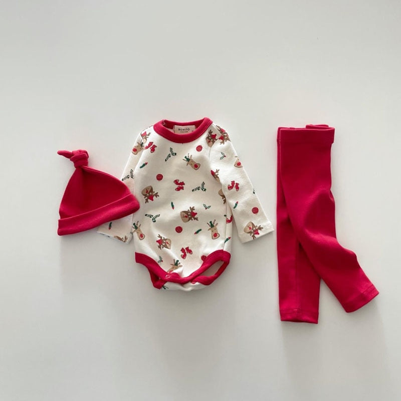 Baby 3pc christmas set