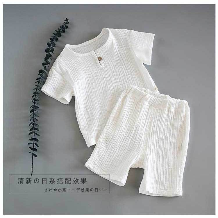 Boys cotton muslin set